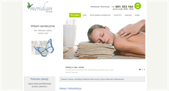 Desktop Screenshot of meridianterapia.inet24.pl